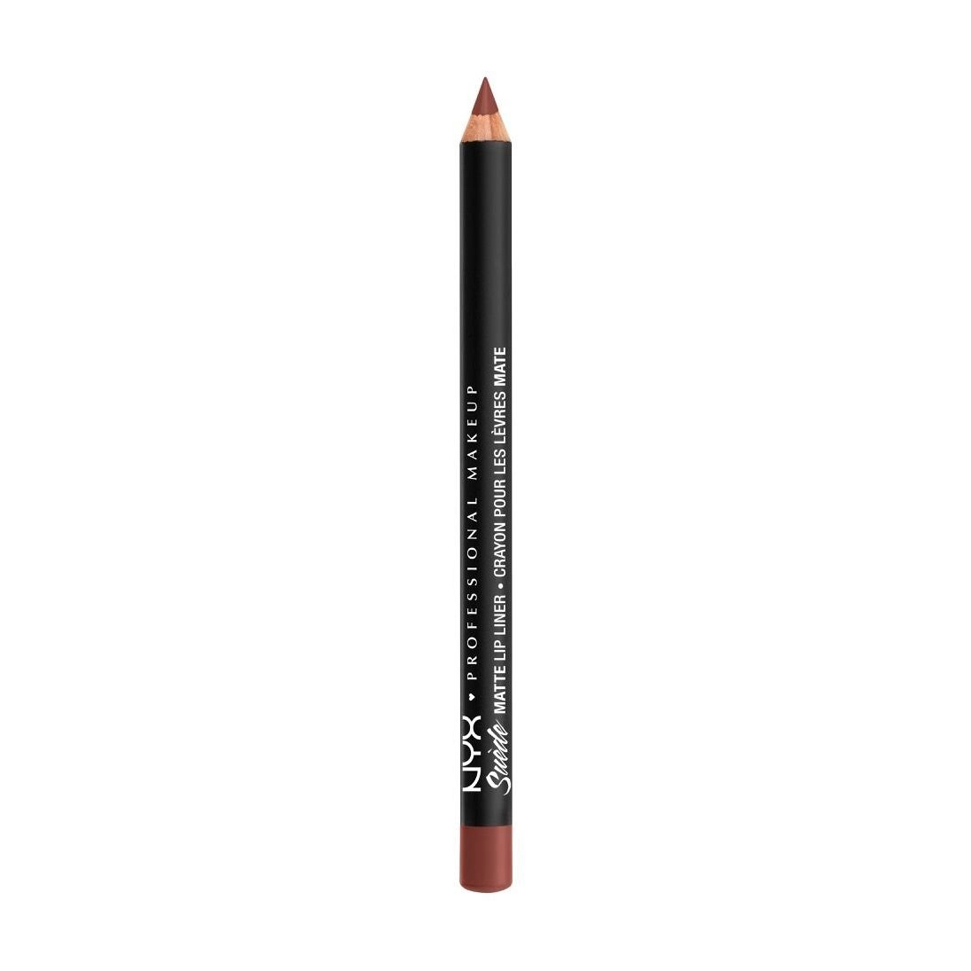 NYX Professional Makeup Матовий олівець для губ Suede Matte Lip Liner 42 San Francisco, 1 г - фото N2