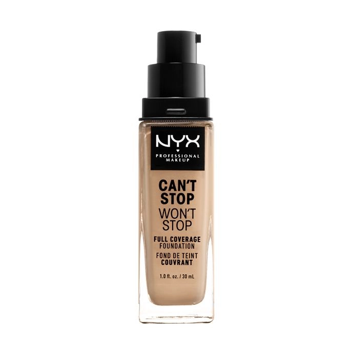 NYX Professional Makeup Тональна основа Can't Stop Won't Stop Liquid Foundation 10 Buff 30 мл - фото N2