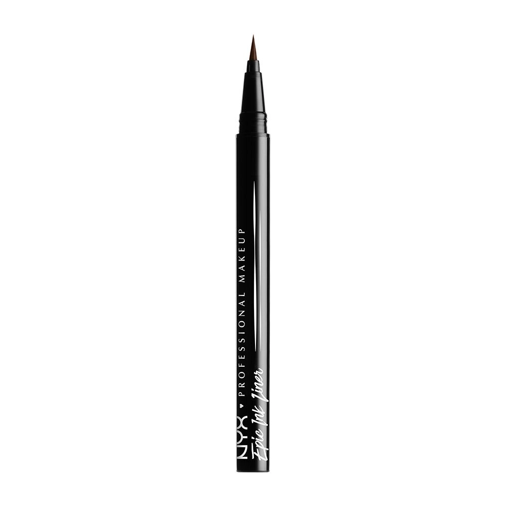 NYX Professional Makeup Подводка-фломастер для глаз Epic Ink Liner 02 Brown, 1 мл - фото N2