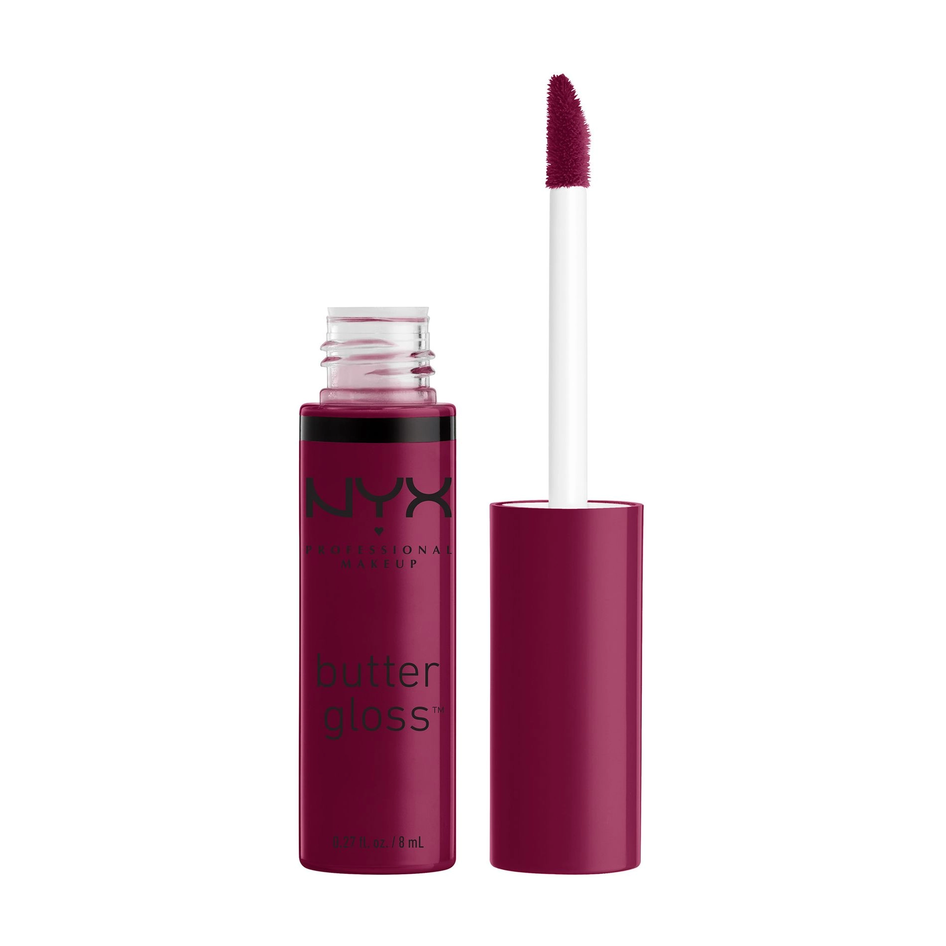 NYX Professional Makeup Блеск для губ Butter Gloss 41 Cranberry Pie, 8 мл - фото N2