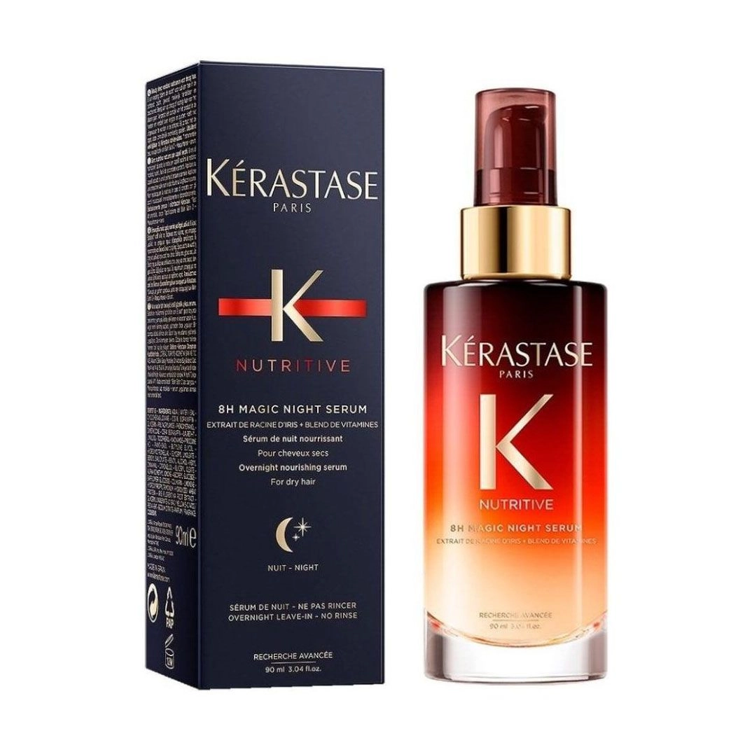 Kerastase Ночная питательная сыворотка Nutritive 8H Magic Night Serum для сухих волос, 90 мл - фото N1