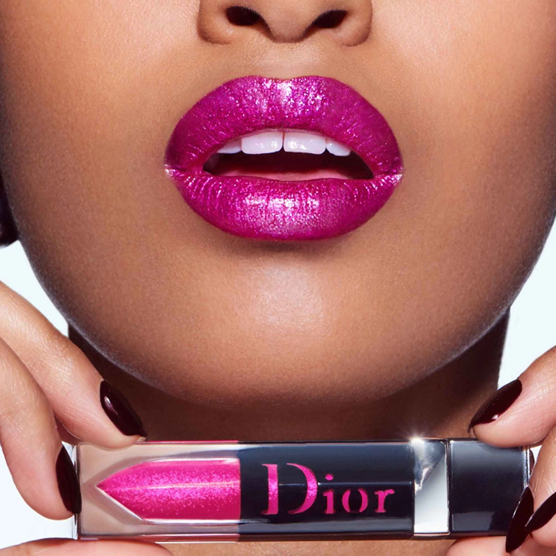 Dior Лаковый тинт для губ Addict Lacquer Plump 677 Disco, 5.5 мл - фото N4