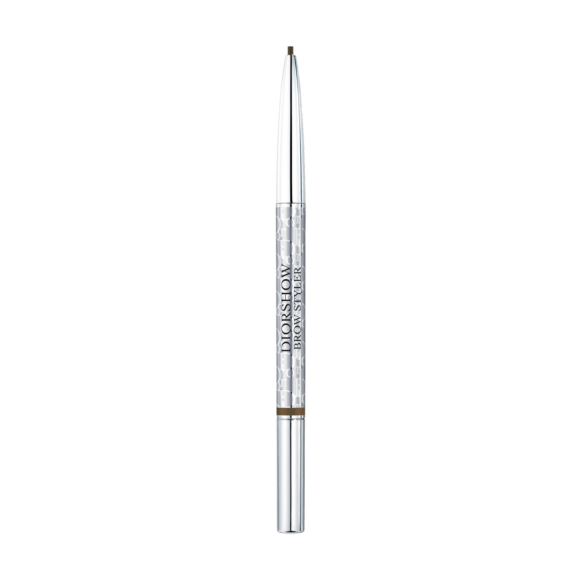 Dior Механический карандаш для бровей Christian Diorshow Brow Styler Ultra-Fine Precision Brow Pencil со щеточкой 002 Universal Dark Brown, 0.09 г - фото N1