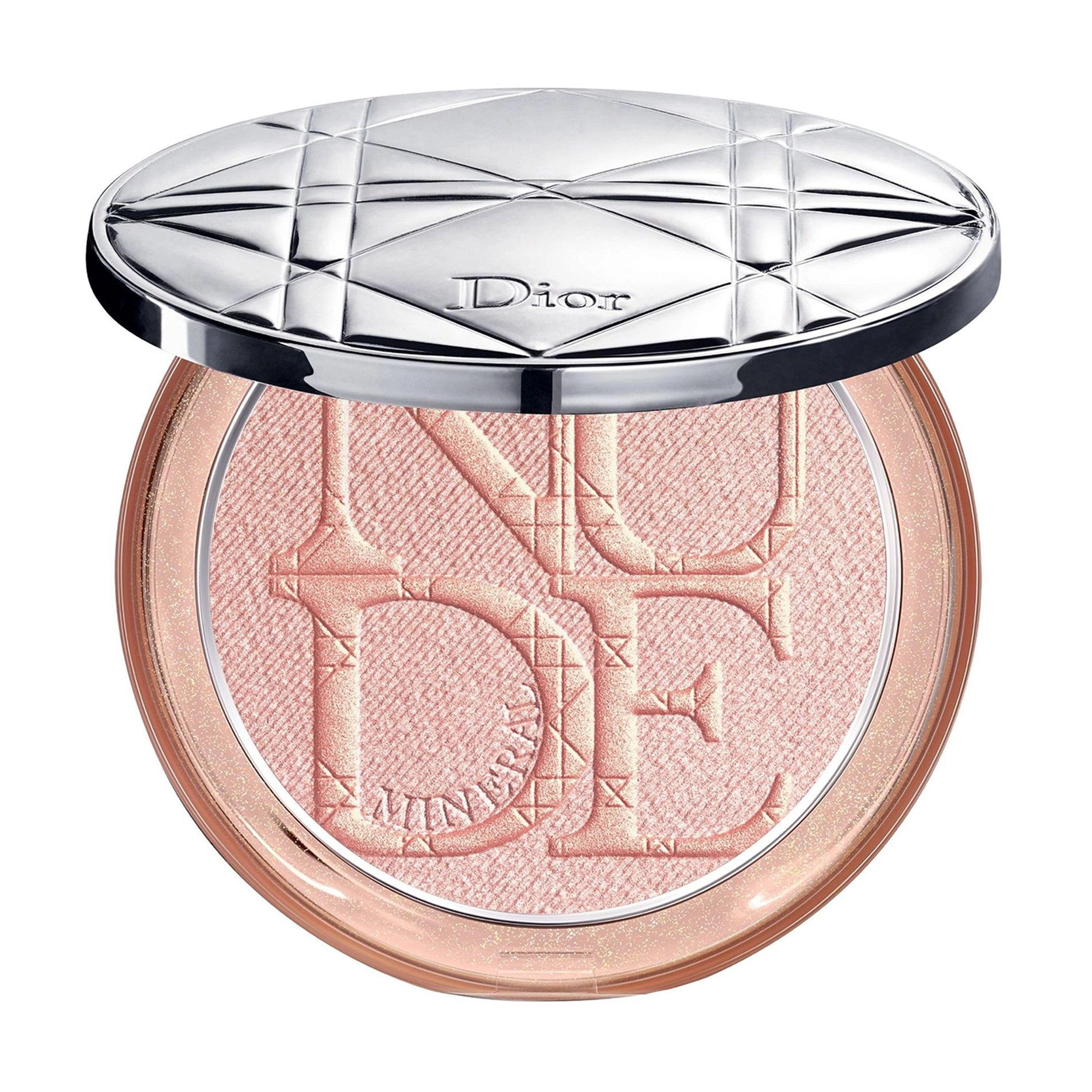 Dior Осветляющая пудра для лица Christian Diorskin Nude Luminizer Shimmering Glow Powder 02 Pink Glow, 6 г - фото N1