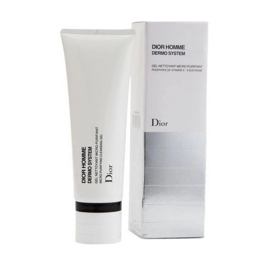 Dior Очищувальний гель для обличчя Christian Homme Dermo System Micro-Purifying Cleansing Gel, 125 мл - фото N2