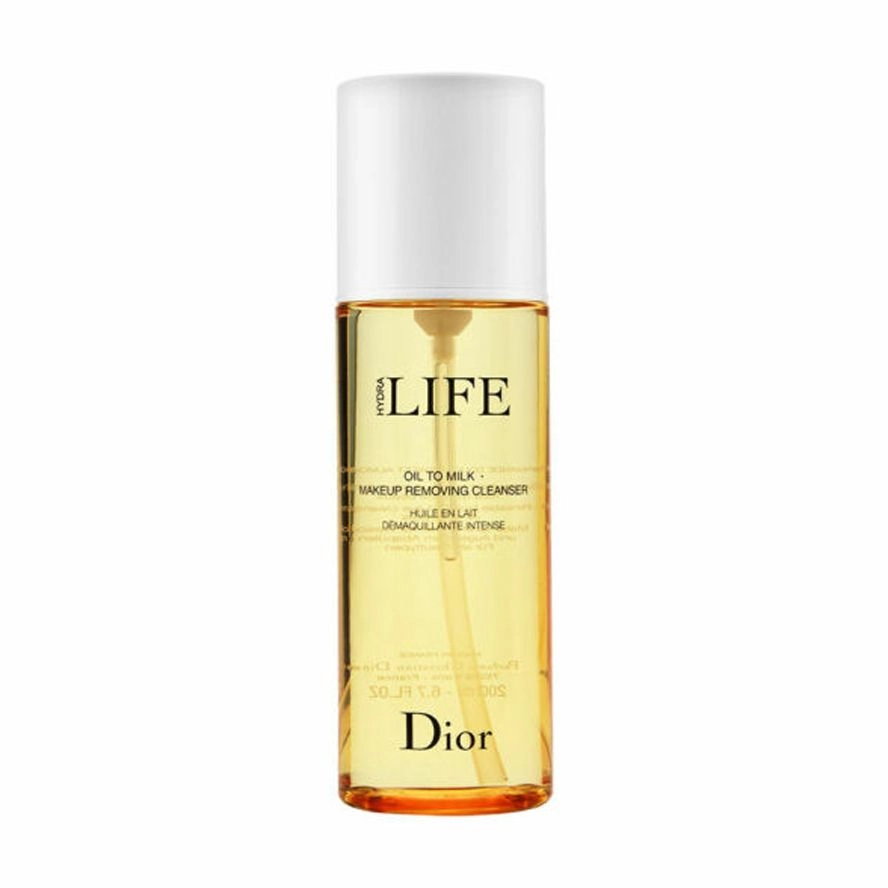 Dior Молочко-масло для снятия макияжа Christian Hydra Life Oil To Milk Makeup Removing Cleanser, 200 мл - фото N1