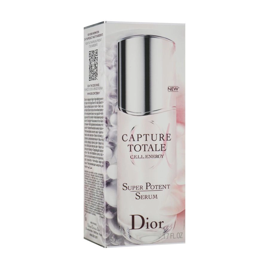Dior Омолоджувальна сироватка для обличчя Christian Capture Totale C.E.L.L. Energy Super Potent Serum, 50 мл - фото N3