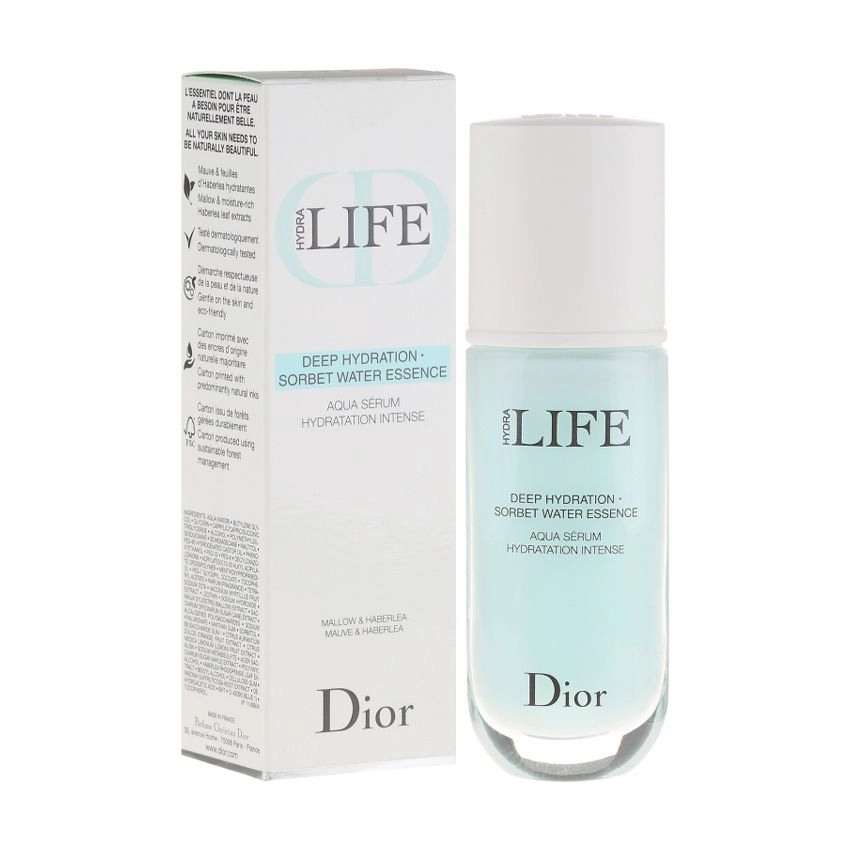 Dior Сыворотка-сорбет для лица Christian Hydra Life Deep Hydration Sorbet Water Essence, 40 мл - фото N2