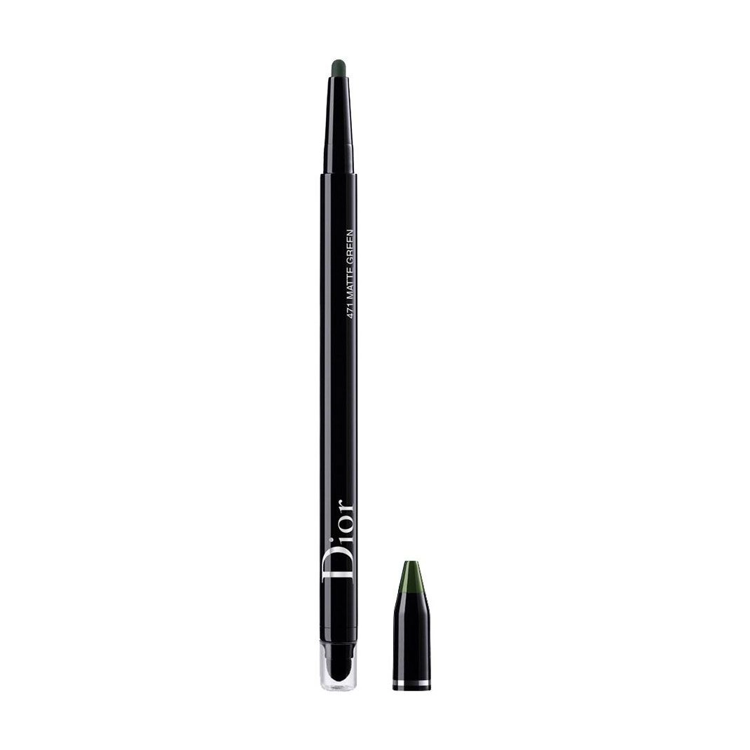 Dior Водостійкий олівець для очей Christian Diorshow 24H Stylo Waterproof Eyeliner 471 Matte Green, 0.2 г - фото N1