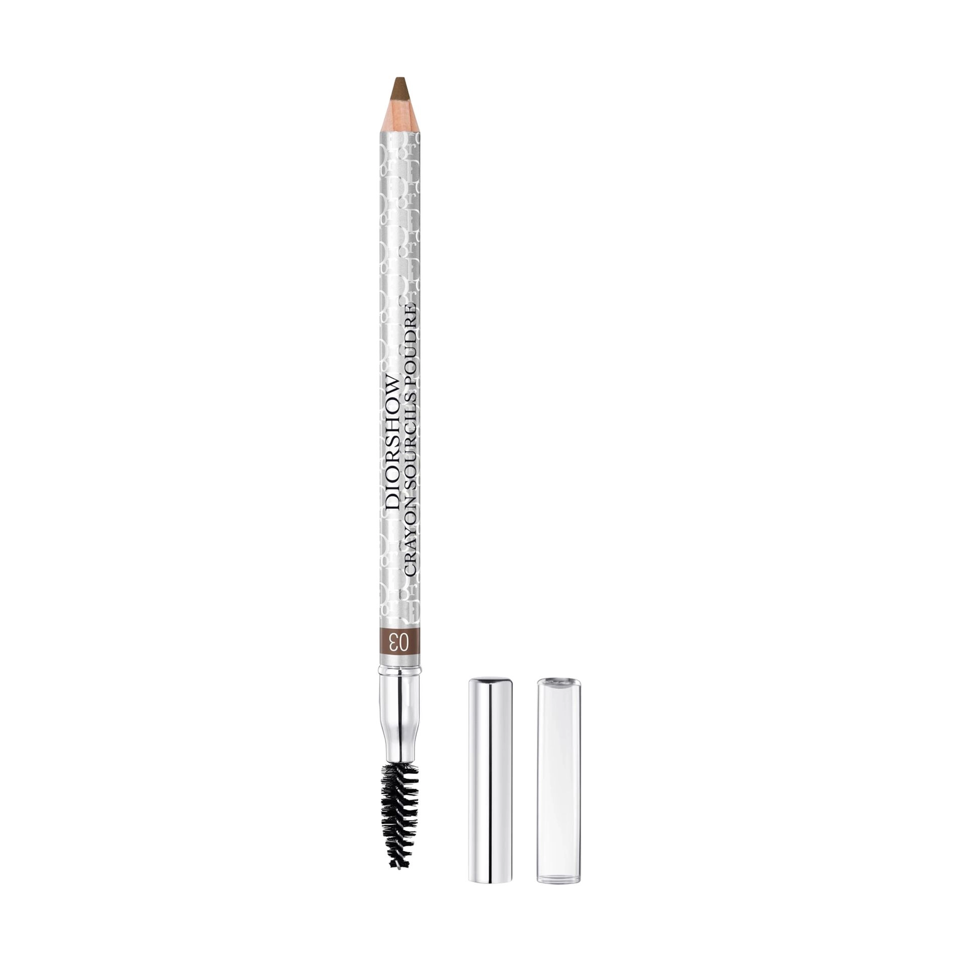 Dior Пудровый карандаш для бровей Christian Diorshow Crayon Sourcils Poudre, водостойкий, 03 Brown, 1.2 г - фото N1