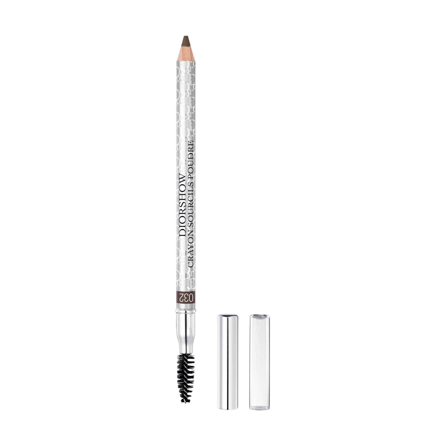 Dior Пудровий олівець для брів Christian Diorshow Crayon Sourcils Poudre, водостійкий, 032 Dark Brown, 1.2 г - фото N1