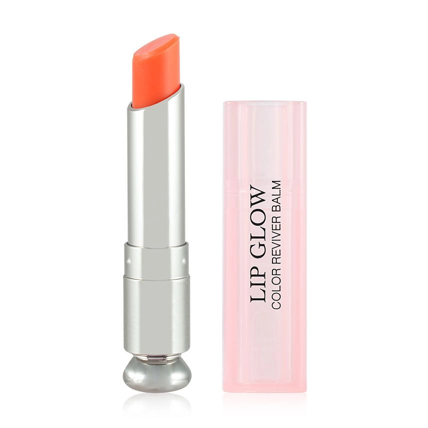 Dior Увлажняющий бальзам для губ Addict Lip Glow Reviving Lip Balm 004 Coral, 3.5 г - фото N1