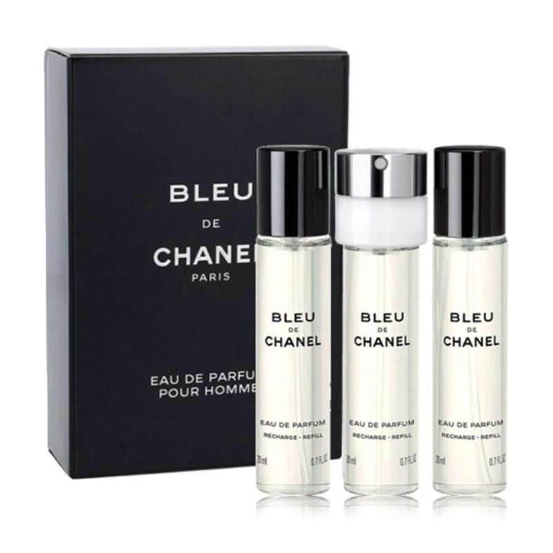 Chanel Bleu de Парфюмированная вода мужская, 3*20 мл - фото N1