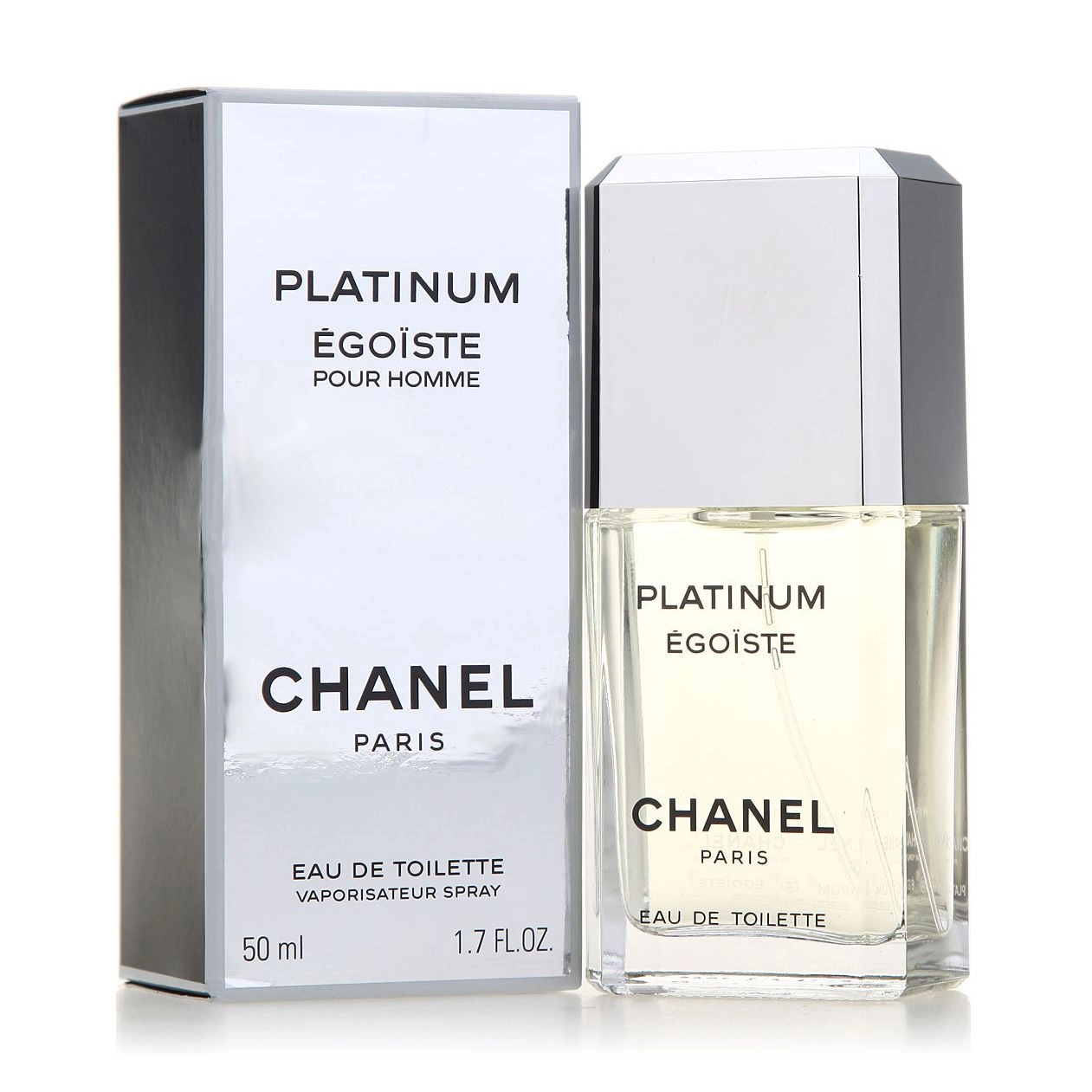 Chanel Туалетна вода Egoiste Platinum чоловіча, 50мл - фото N1