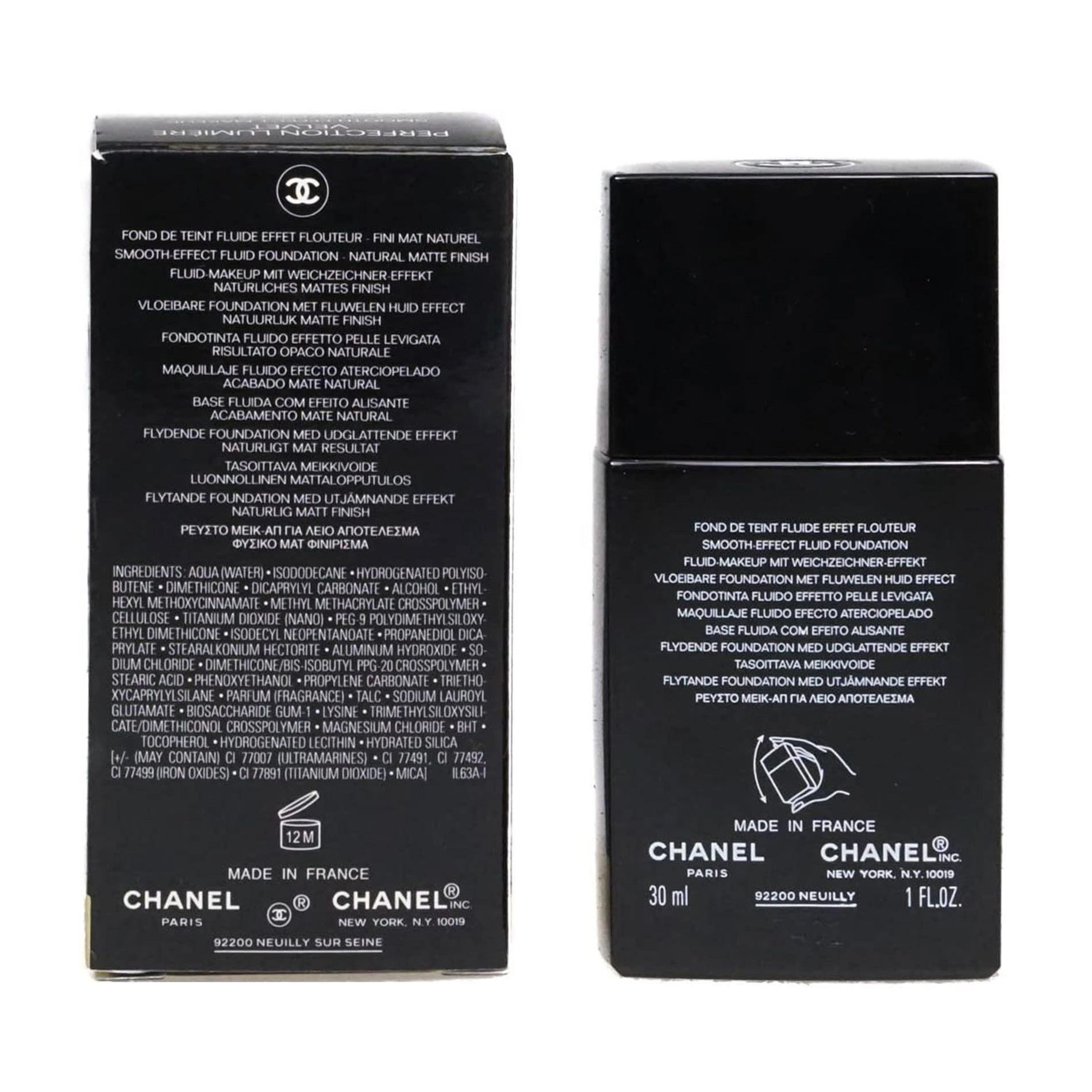 Chanel Тональний засіб для обличчя Perfection Lumiere Velvet Smooth-Effect Makeup SPF 15 з ефектом сяйва, 30 мл - фото N3