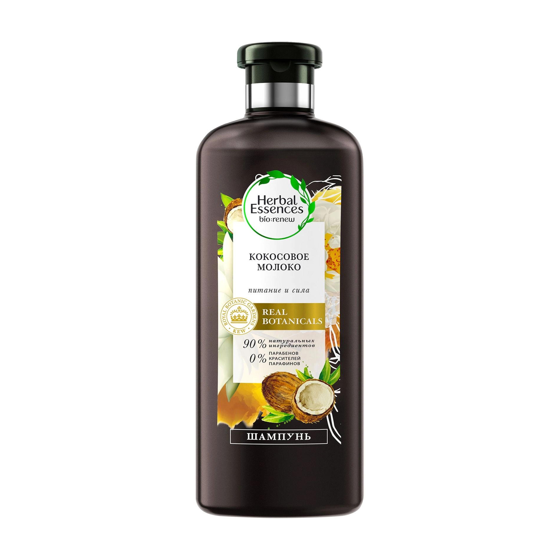 Herbal Essences Шампунь для волос Питание и сила, Кокосовое молоко, 400 мл - фото N1