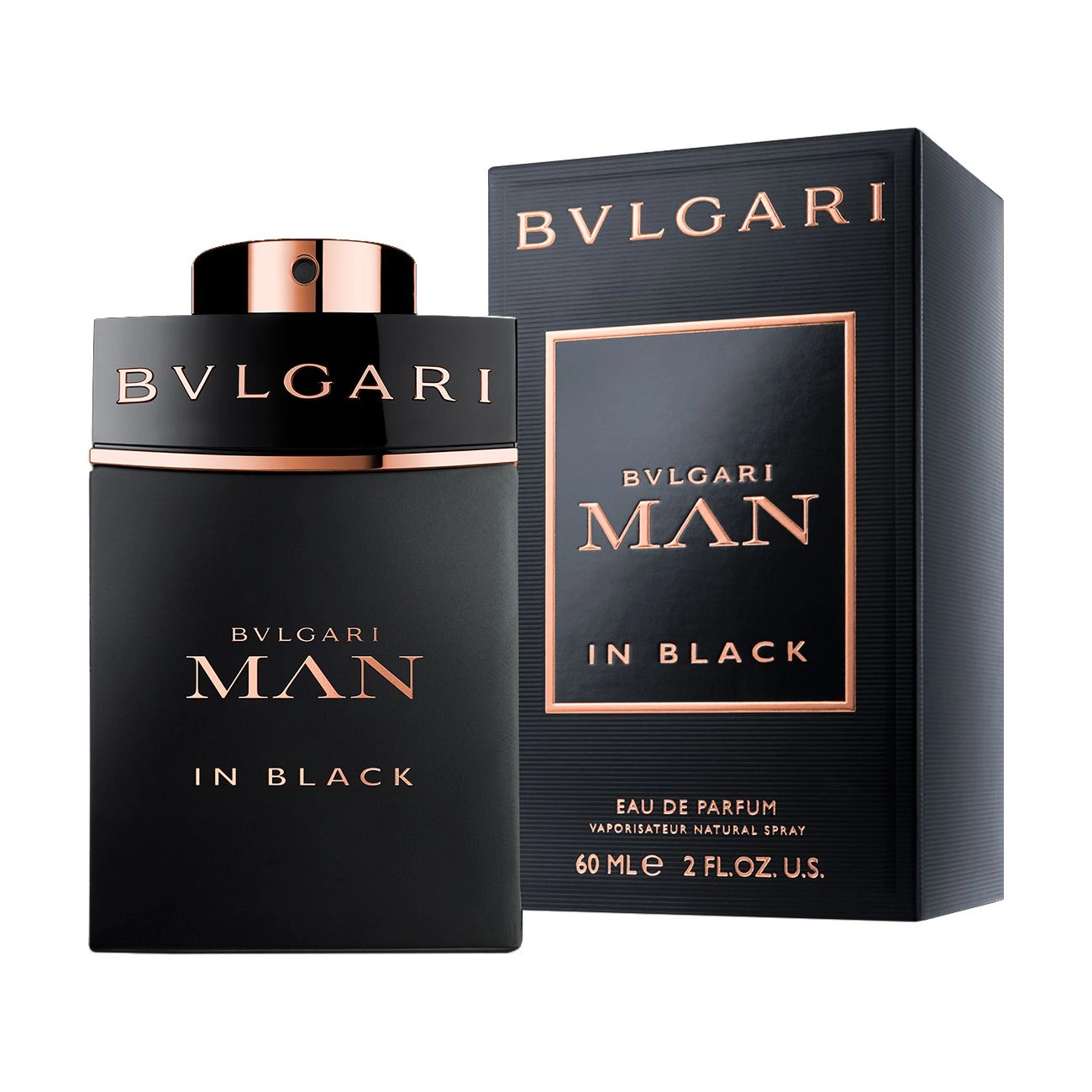 Bvlgari Man In Black Парфумована вода чоловіча, 60 мл - фото N1