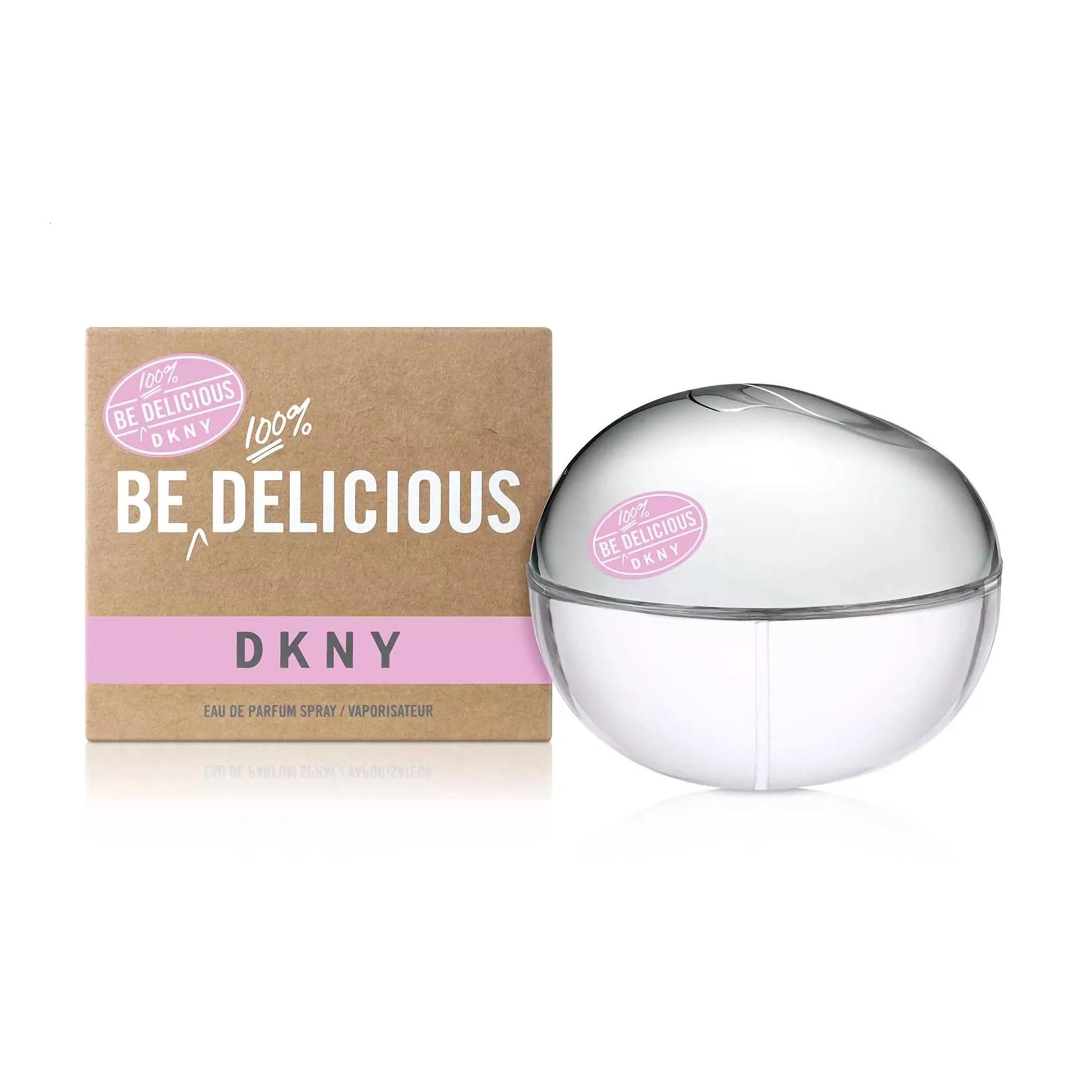 Парфюмированная вода женская - Donna Karan DKNY Be 100% Delicious, 50 мл - фото N2