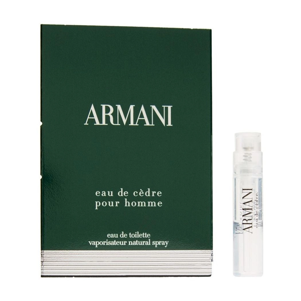 Giorgio Armani Armani Eau De Cedre Pour Homme Туалетна вода чоловіча, 1.2 мл (пробник) - фото N1