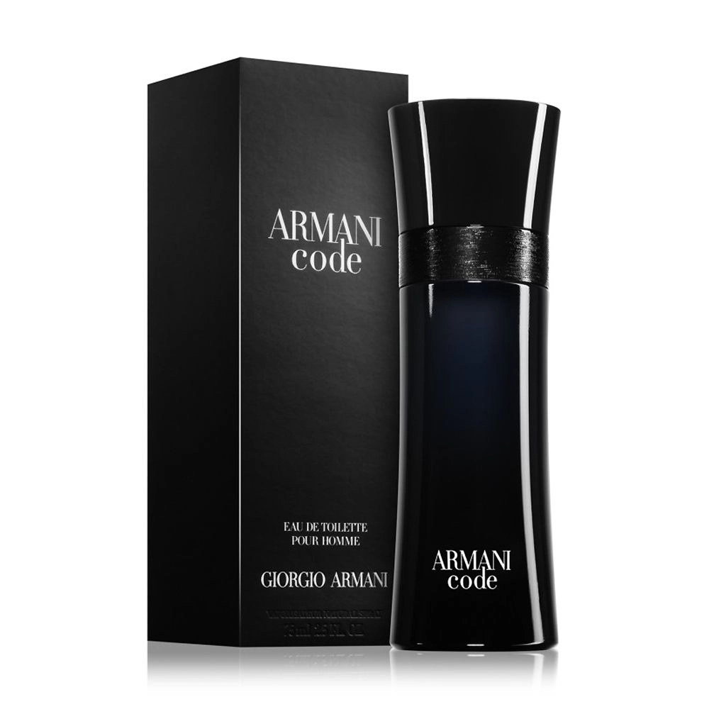 Туалетна вода чоловіча - Giorgio Armani Code Pour Homme, 75 мл - фото N1