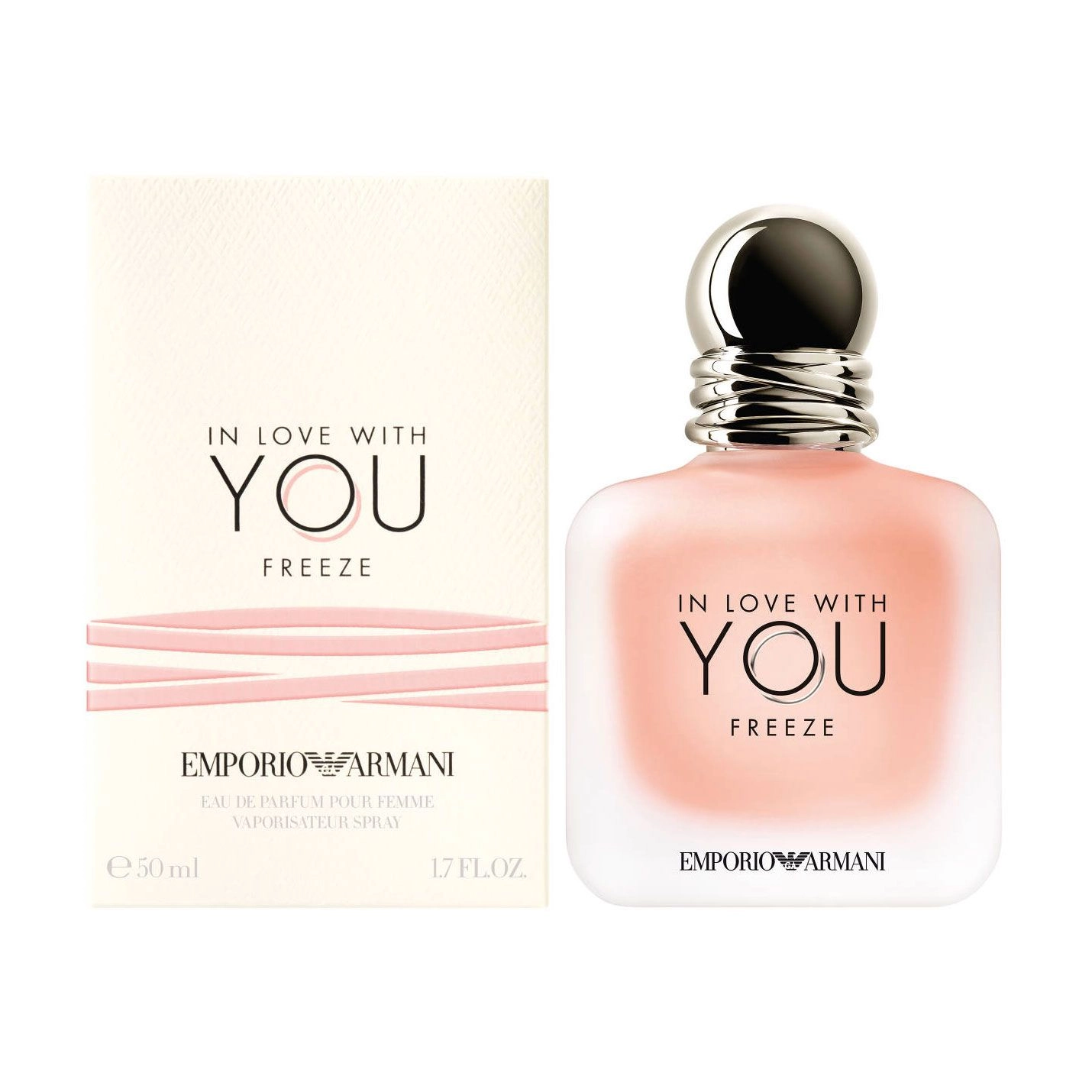 Парфюмированная вода женская - Giorgio Armani Emporio Armani In Love with You Freeze, 50 мл - фото N1