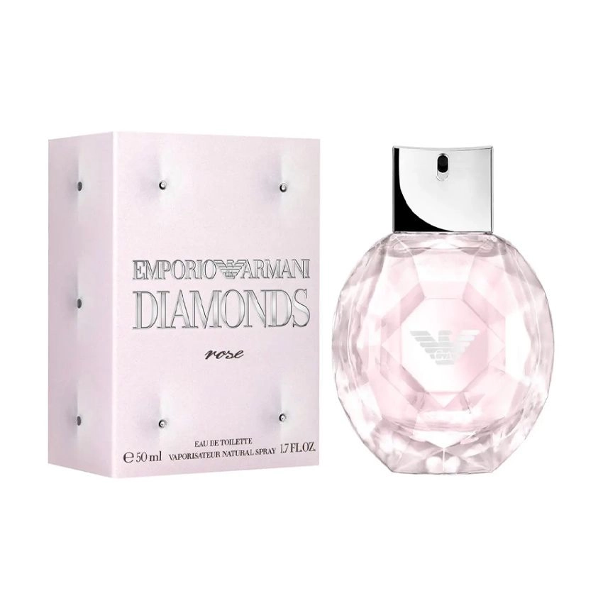 Giorgio Armani Emporio Armani Diamonds Rose Туалетна вода жіноча, 50 мл - фото N1