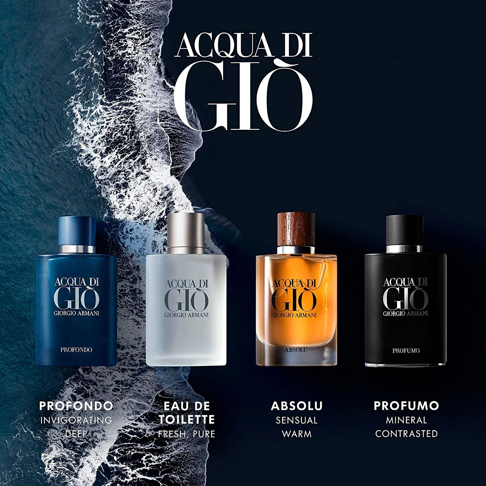 Giorgio Armani Acqua di Gio Pour Homme Туалетна вода чоловіча, 100 мл - фото N6