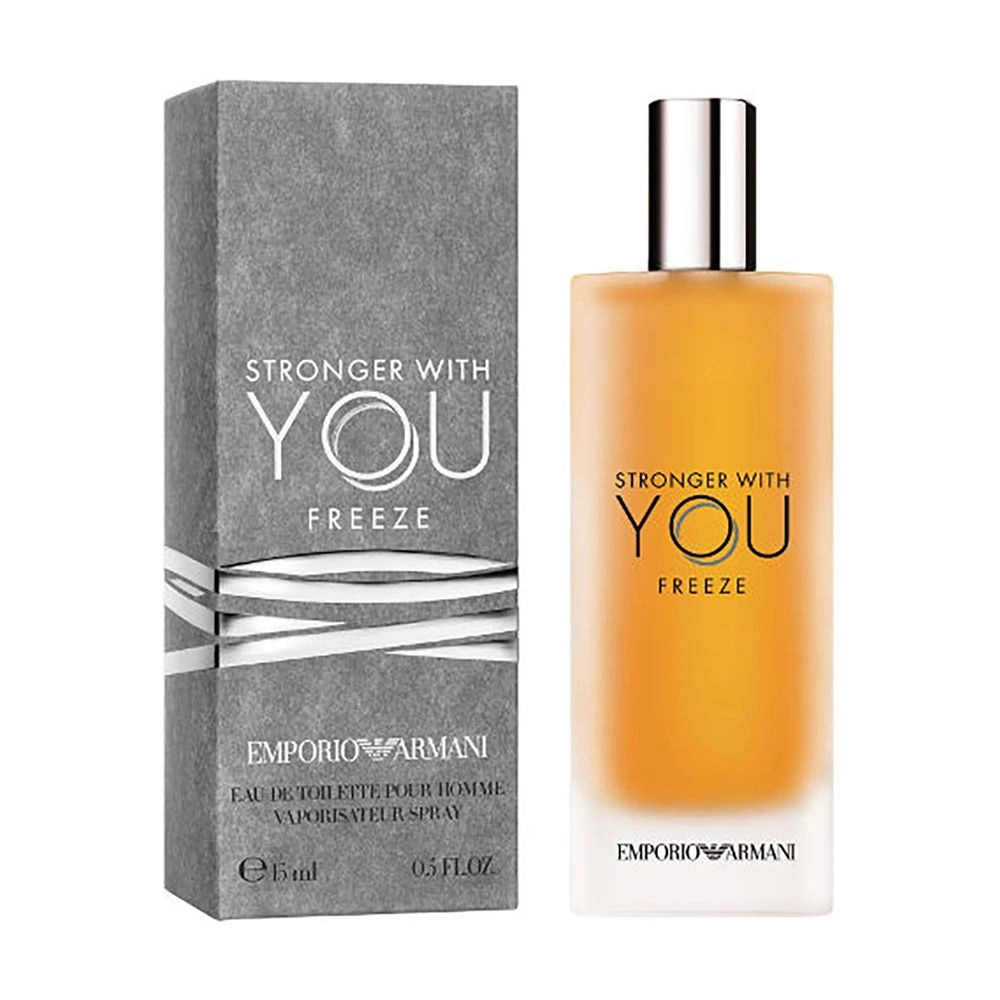 Giorgio Armani Emporio Armani Stronger With You Freeze Туалетная вода мужская, 15 мл - фото N1