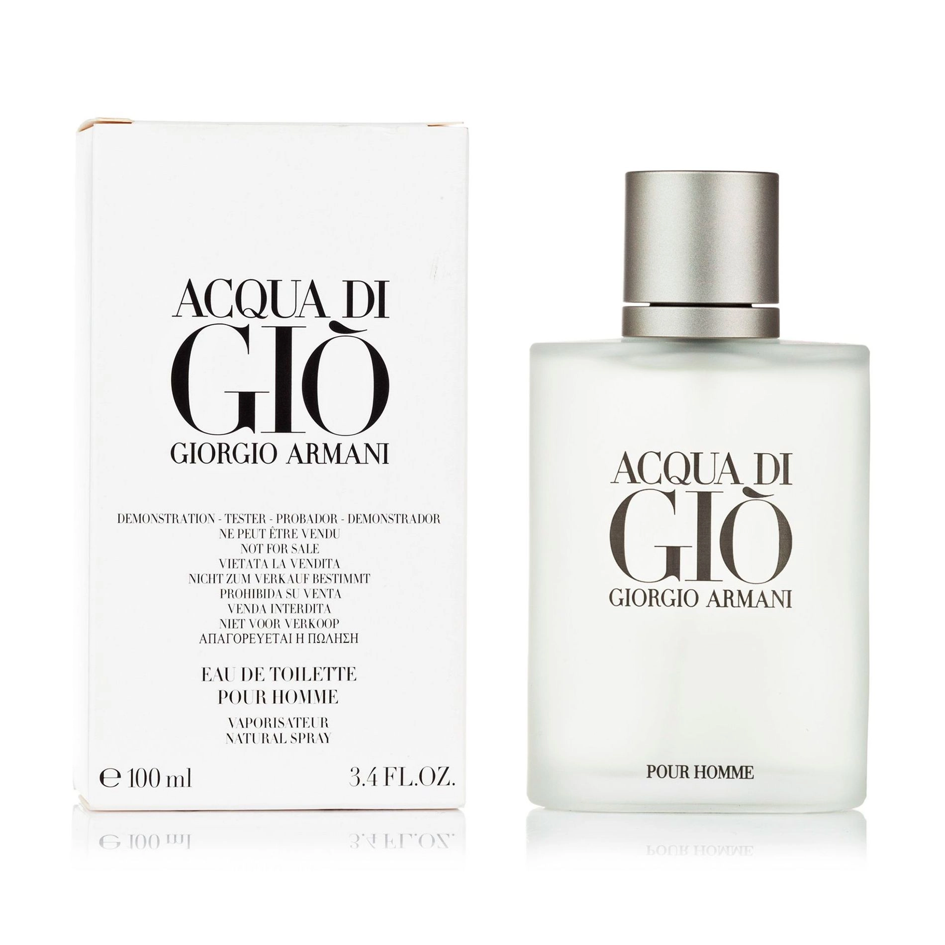 Giorgio Armani Acqua di Gio Pour Homme Туалетна вода чоловіча, 100 мл (ТЕСТЕР з кришкою) - фото N2