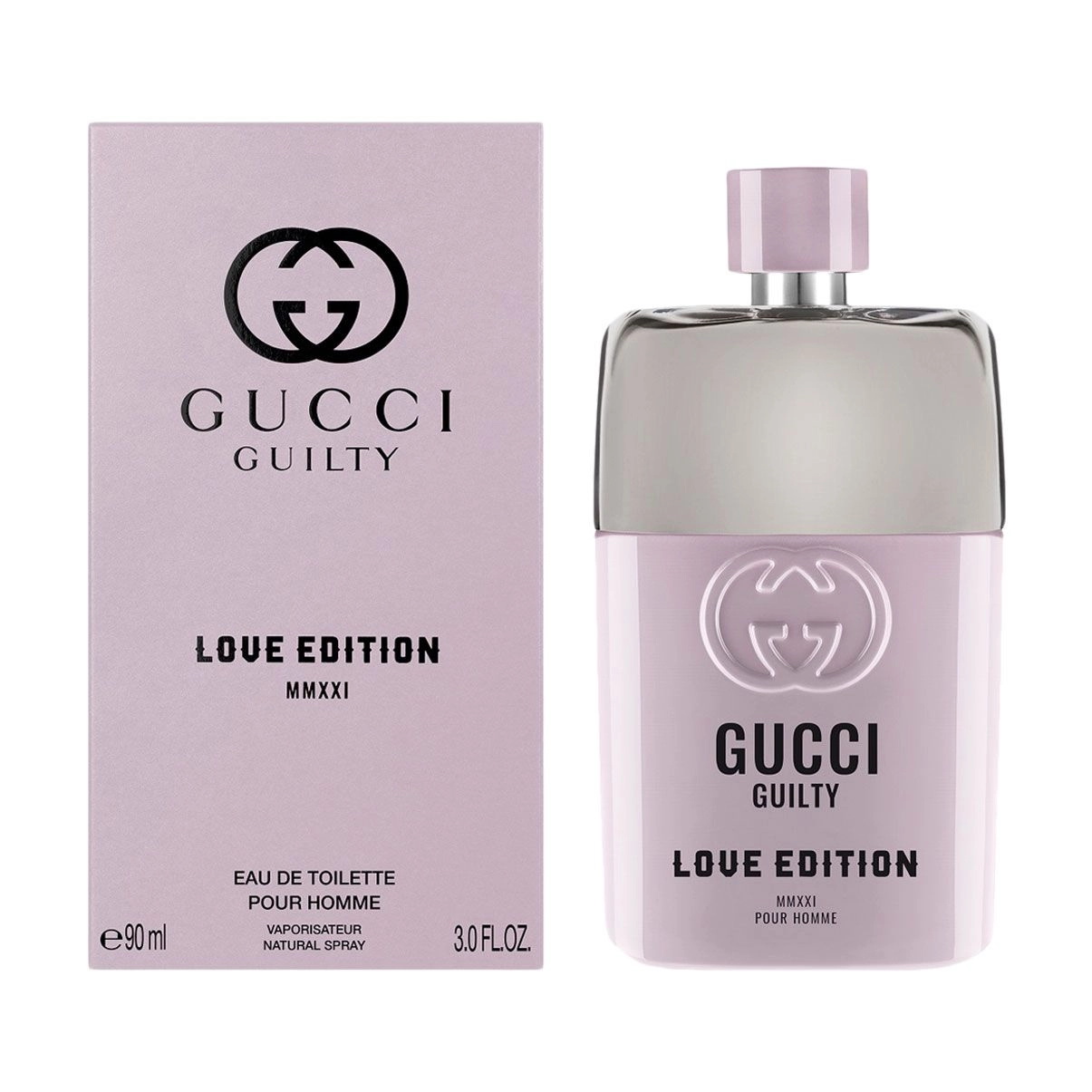 Gucci Guilty Love Edition MMXXI Pour Homme Туалетная вода мужская, 90 мл - фото N1
