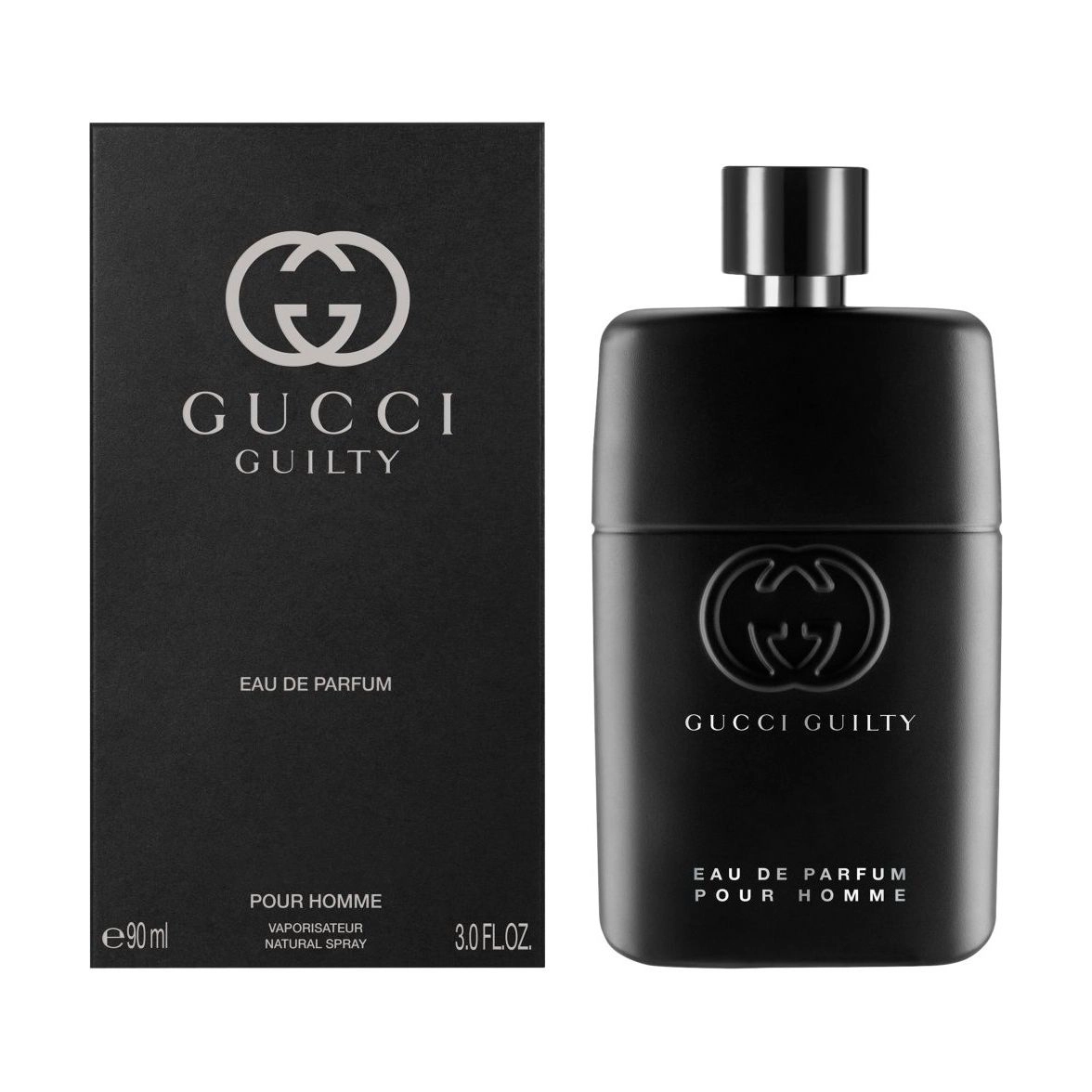 Парфюмированная вода мужская - Gucci Guilty Pour Homme, 90 мл - фото N1