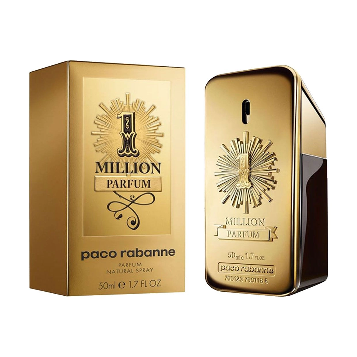 Paco Rabanne 1 Million Parfum Парфумована вода чоловіча, 50 мл - фото N2