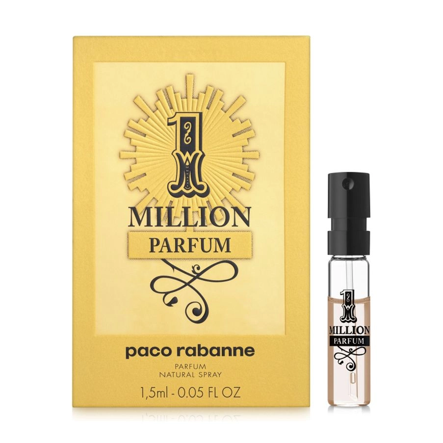 Paco Rabanne 1 Million Parfum Парфюмированная вода мужская, 1.5 мл (пробник) - фото N1