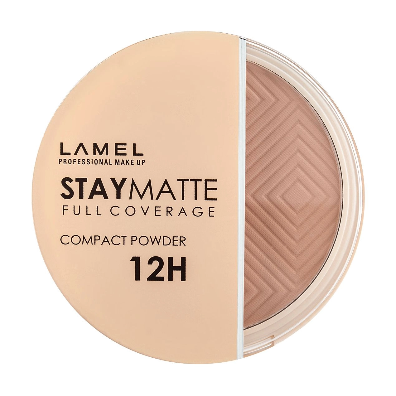 Lamel Professional Пудра компактна Stay Matte Compact Powder матуюча 404, 12 г - фото N1