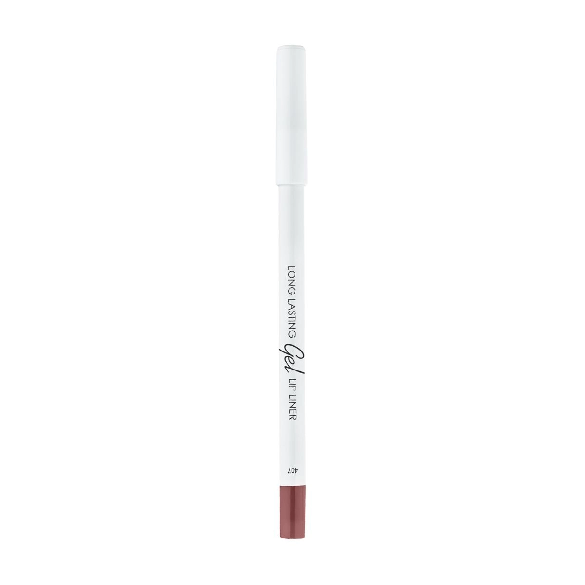 Lamel Professional Стойкий гелевый карандаш для губ Long Lasting Gel Lip Liner 407, 1.7 г - фото N2