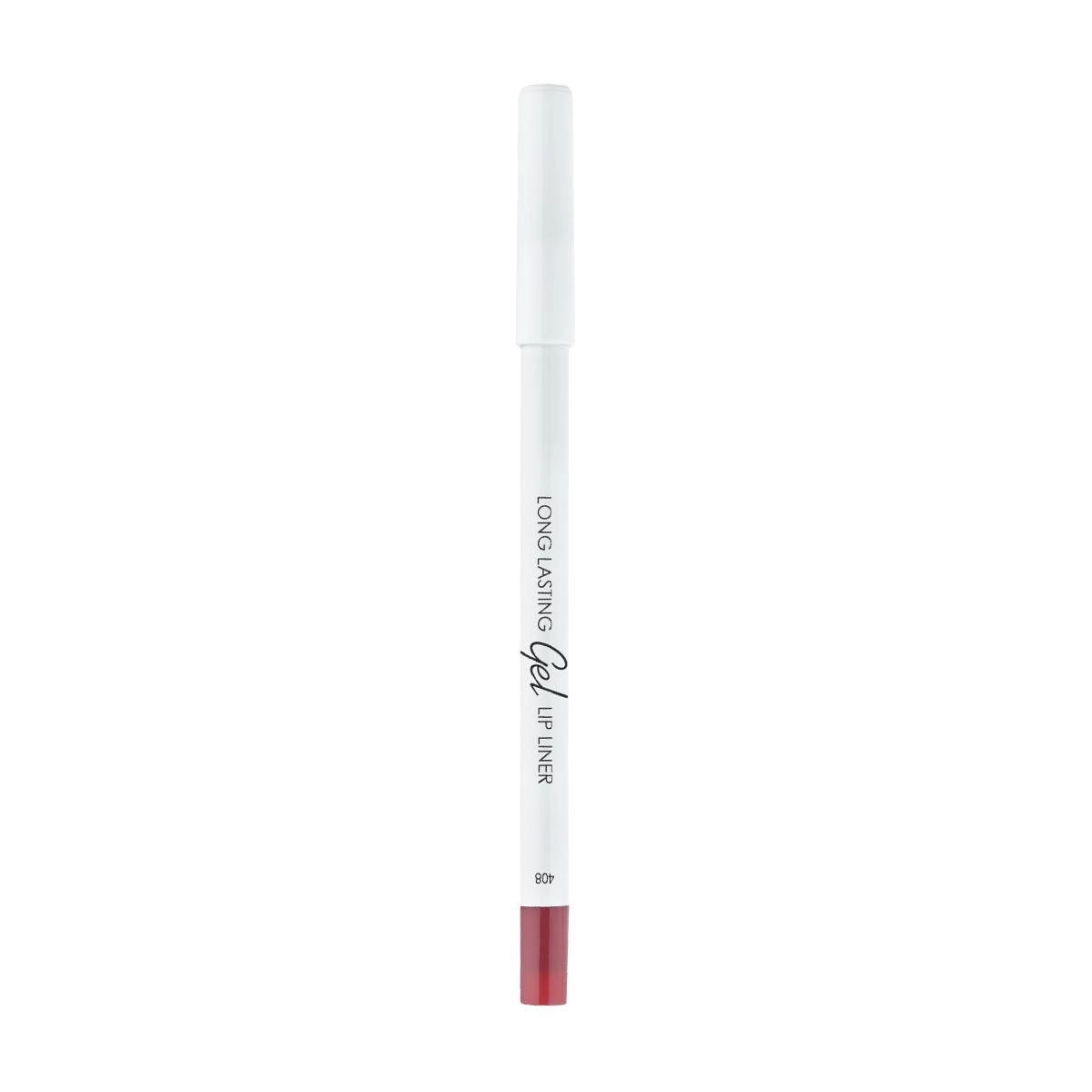 Lamel Professional Стойкий гелевый карандаш для губ Long Lasting Gel Lip Liner 408, 1.7 г - фото N2