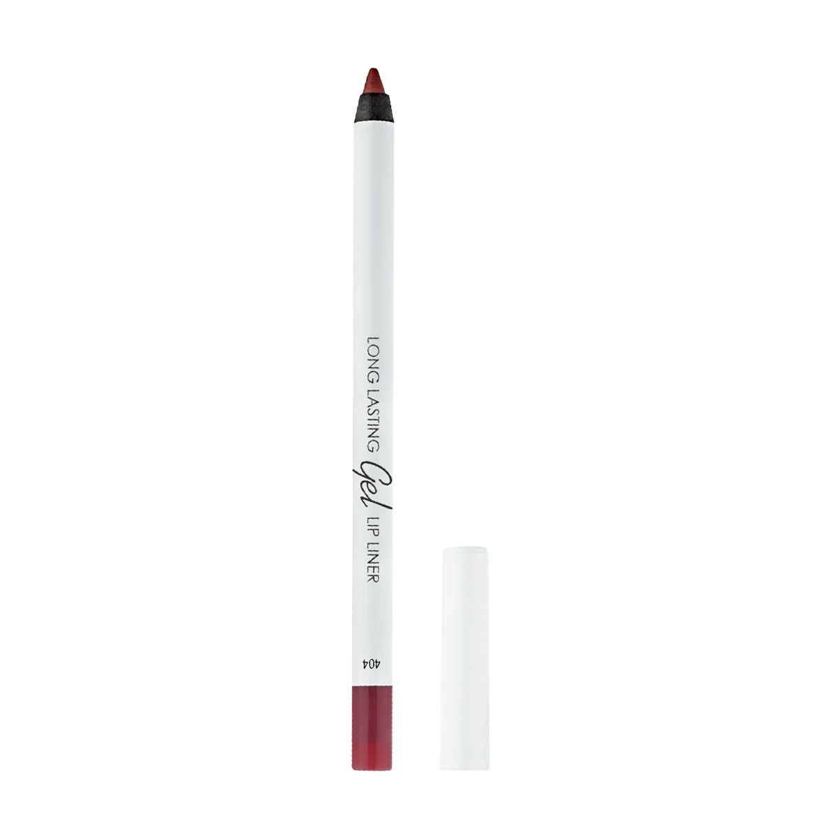 Lamel Professional Стойкий гелевый карандаш для губ Long Lasting Gel Lip Liner 404, 1.7 г - фото N1