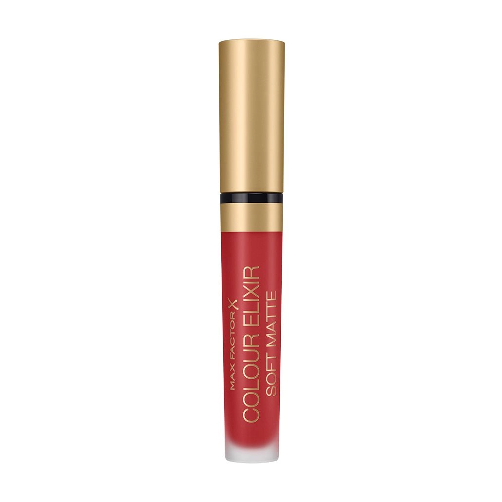 Max Factor Жидкая помада для губ Color Elixir Soft Matte Lipstick 030 Crushed Ruby, 4 мл - фото N1