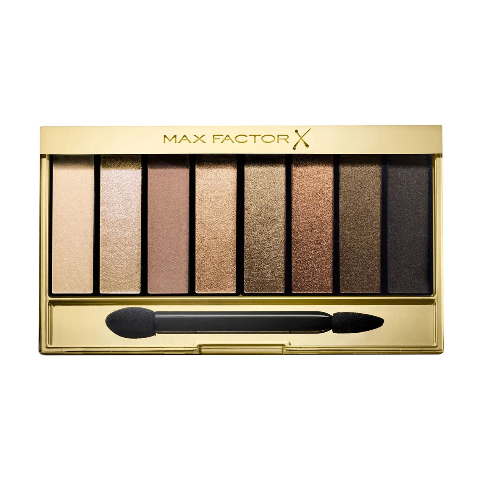 Max Factor Палетка тіней для очей Masterpiece Nude Palette 02 Golden Nudes, 6.5 г - фото N1