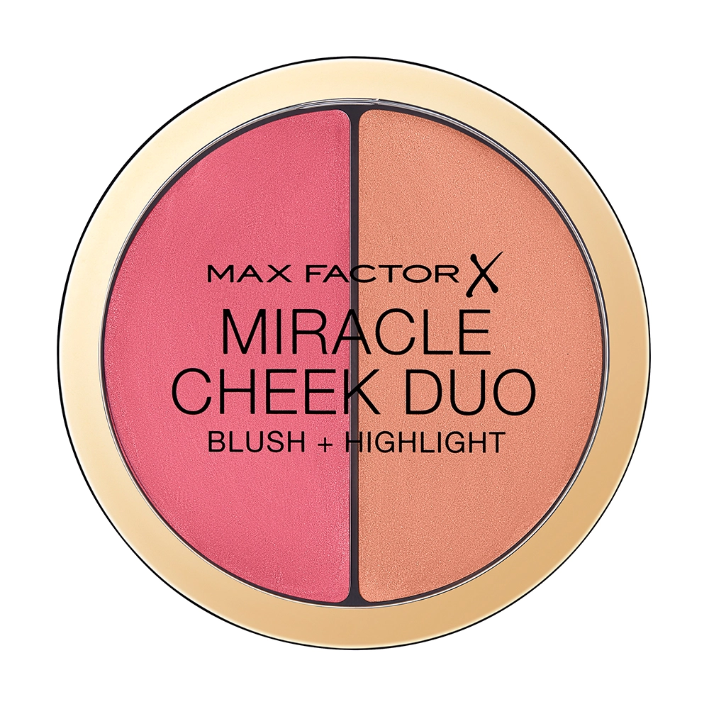 Max Factor Палітра для скульптування обличчя Miracle Cheek Duo 30 Dusky Pink / Cooper 11 г - фото N2