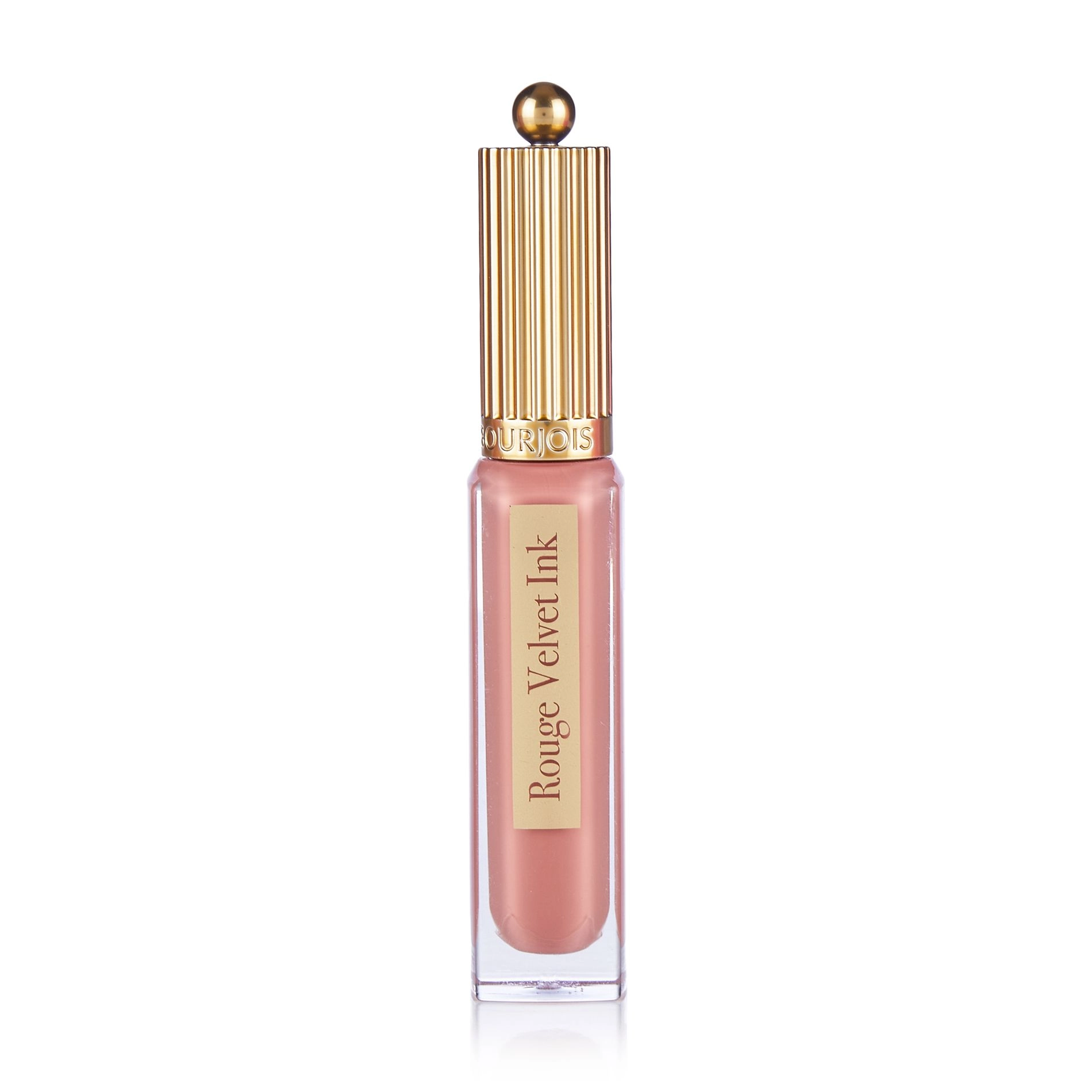 Bourjois Жидкая матовая помада для губ Rouge Velvet Ink Liquid Lipstick 02 Belle Inco-Nude, 3.5 мл - фото N1