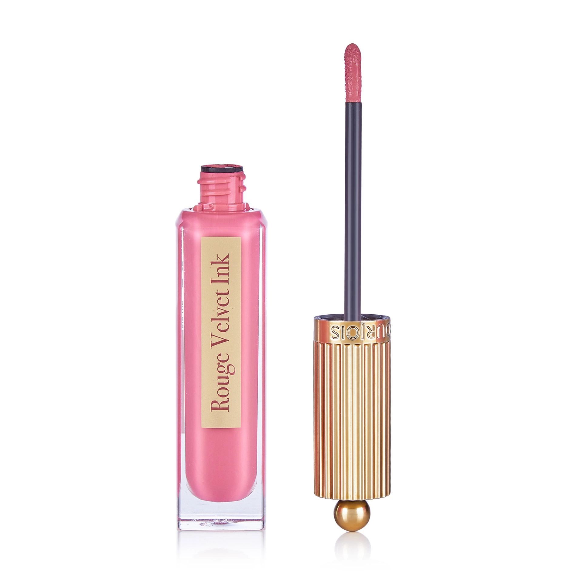 Bourjois Жидкая матовая помада для губ Rouge Velvet Ink Liquid Lipstick 03 Rose Me Tender, 3.5 мл - фото N2