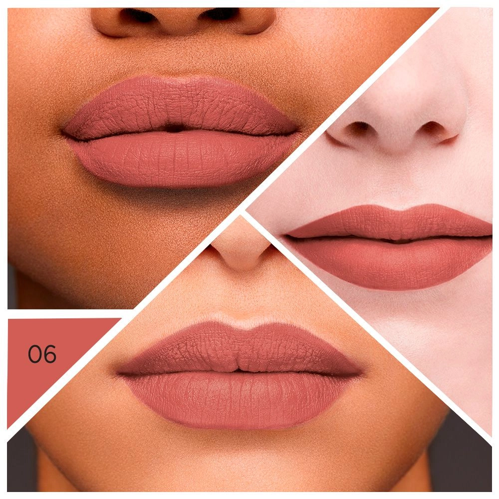 Bourjois Жидкая матовая помада для губ Rouge Velvet Ink Liquid Lipstick 06 Rose & Merveille, 3.5 мл - фото N5