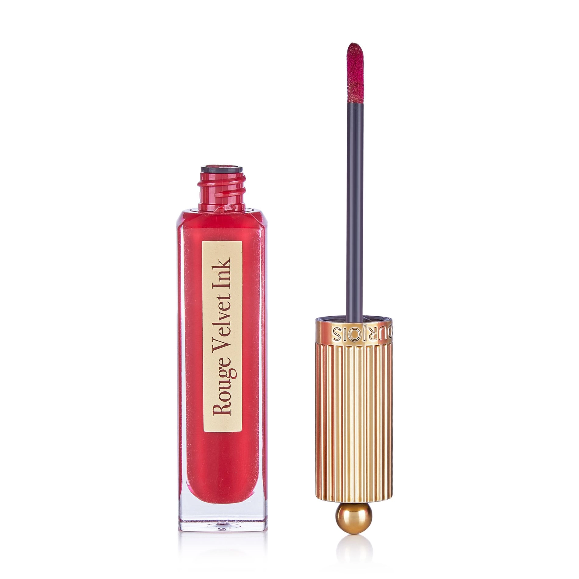 Bourjois Жидкая матовая помада для губ Rouge Velvet Ink Liquid Lipstick 10 Re(d)Belle, 3.5 мл - фото N2