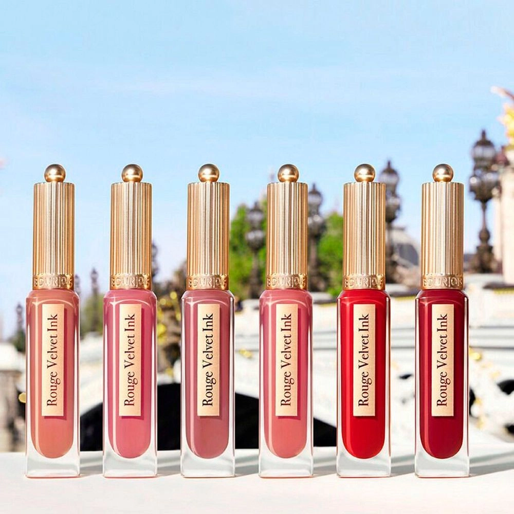 Жидкая матовая помада для губ - Bourjois Rouge Velvet Ink Liquid Lipstick, 07 - Fushia Cha-Cha - фото N5
