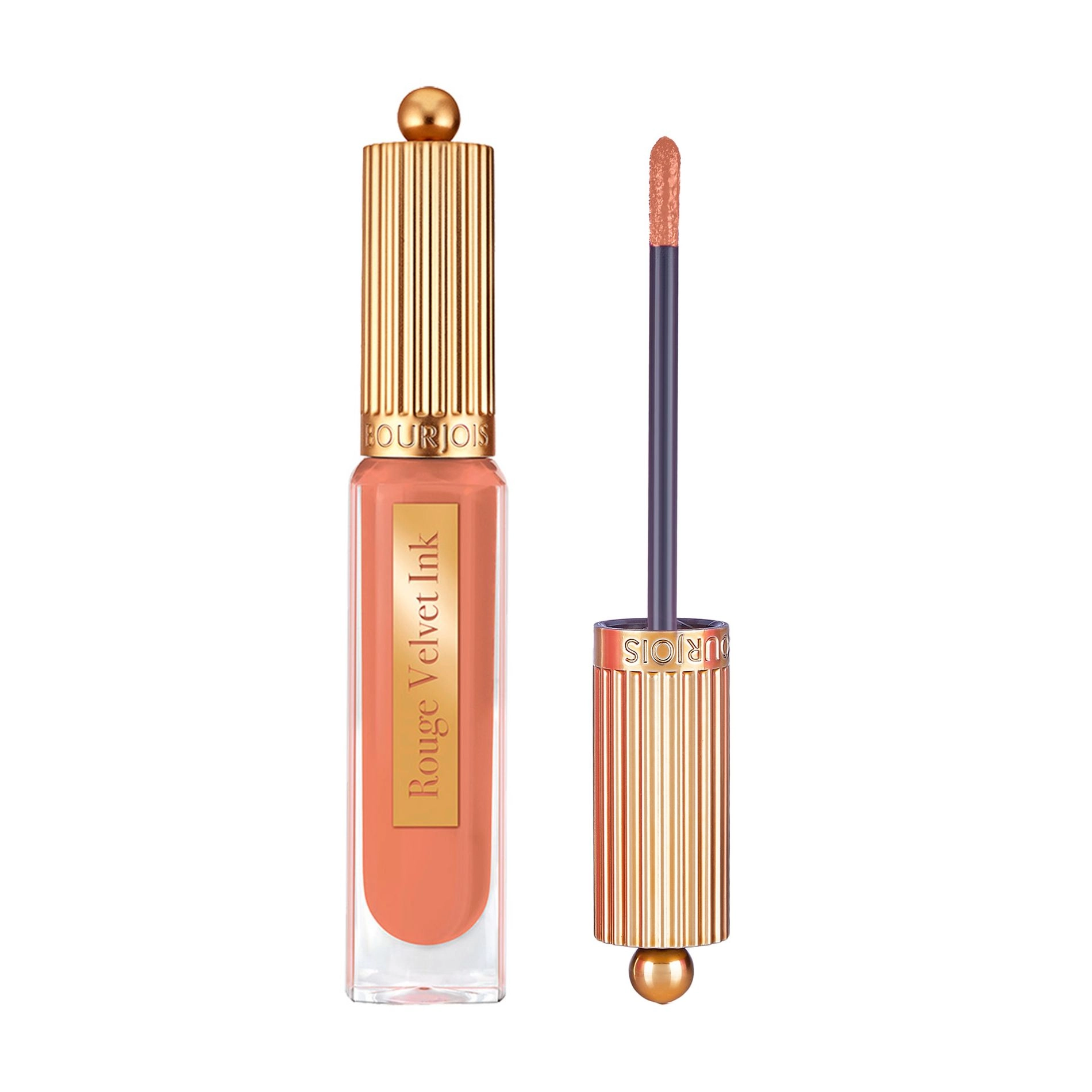Bourjois Рідка матова помада для губ Rouge Velvet Ink Liquid Lipstick 01 Beige de Jour, 3.5 мл - фото N2