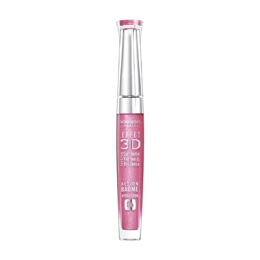 Bourjois Блиск для губ Gloss Effet 3D Balm Action 8H з ефектом бальзаму, 20 Rose Symphonic, 5.7 мл - фото N1