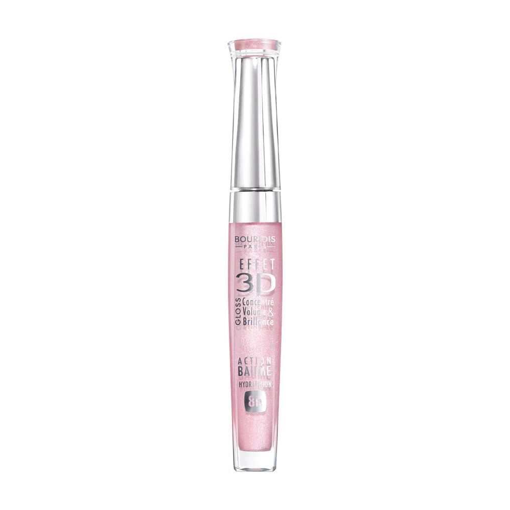 Bourjois Блеск для губ Gloss Effet 3D Balm Action 8H с эффектом бальзама, 29 Rose Charismatic, 5.7 мл - фото N1