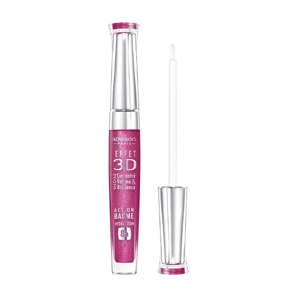 Bourjois Блиск для губ Gloss Effet 3D Balm Action 8H з ефектом бальзаму, 23 Framboise Magnific, 5.7 мл - фото N2