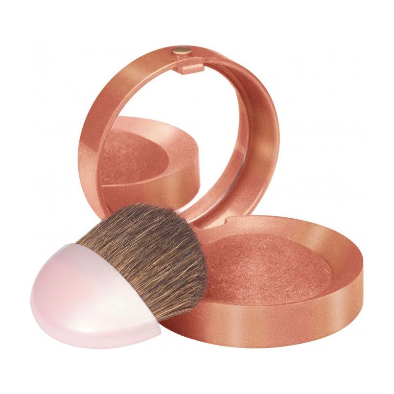 Румяна для лица - Bourjois Little Round Pot Blusher, Тон 32 Ambre D'or, 2.5 г - фото N2